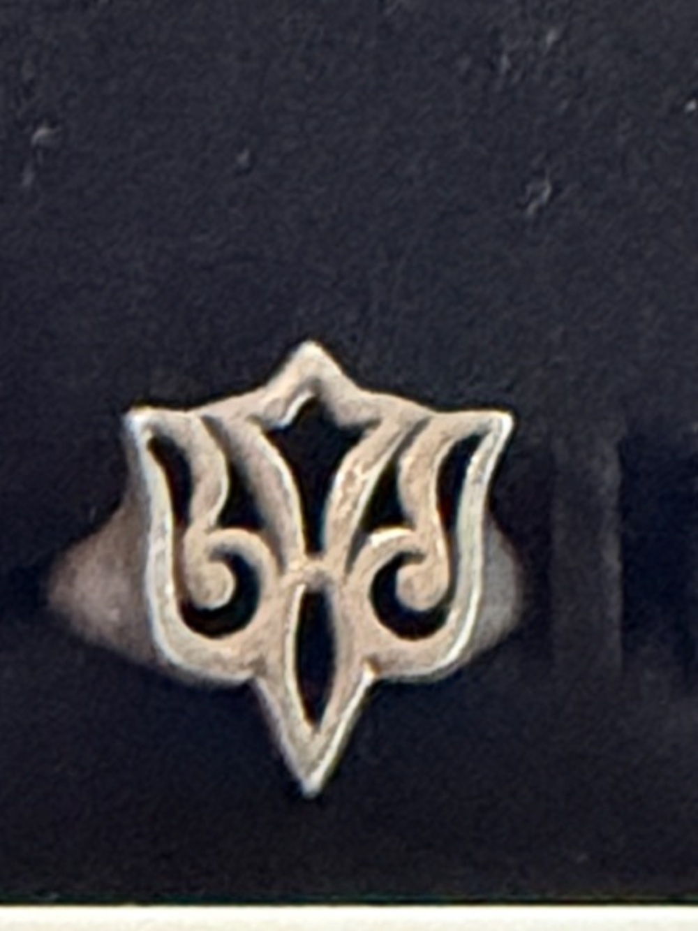Sterling Silver Filigree Statement Ring - Silver